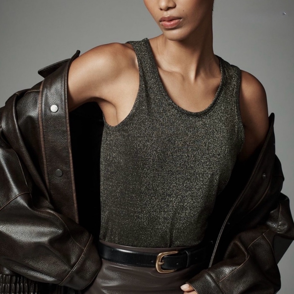 Scotch & Soda Lurex Bodycon Tank Size XS